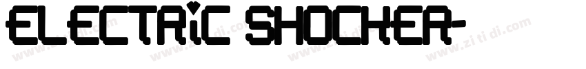 Electric Shocker字体转换